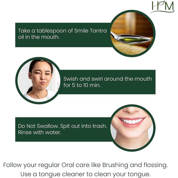 Happy Moms Oil Pulling with Rosemary & Peppermint Essential Oils for Oral Health - Picture 5 of 6